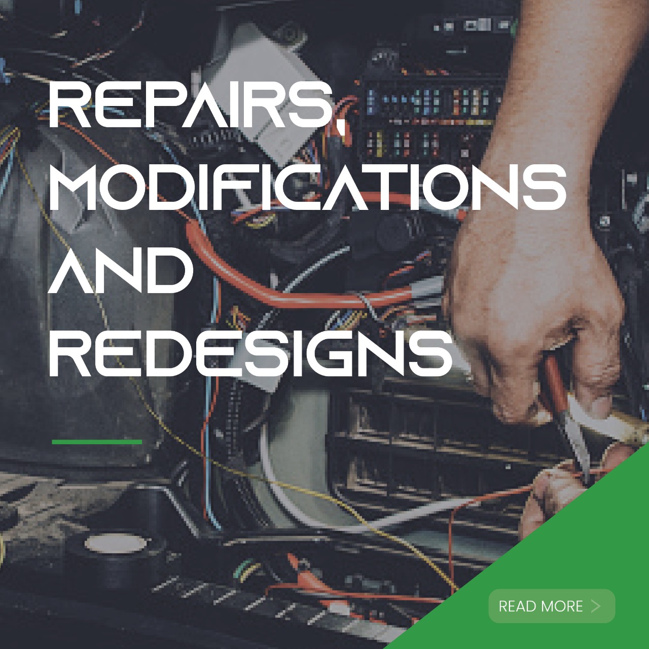 Cableman_Push_repairs_modifications